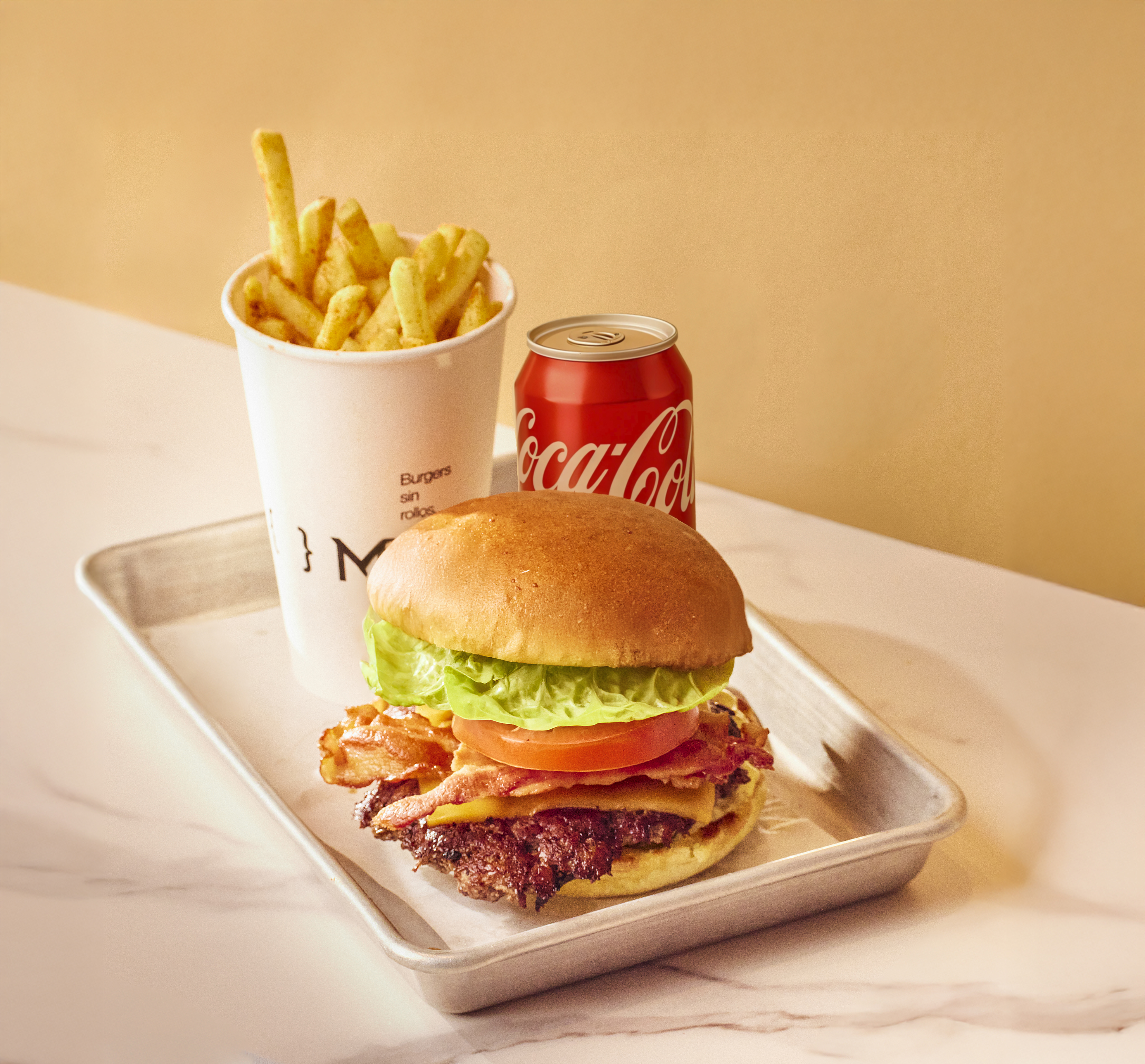 Menú Doble Bacon Cheeseburger 