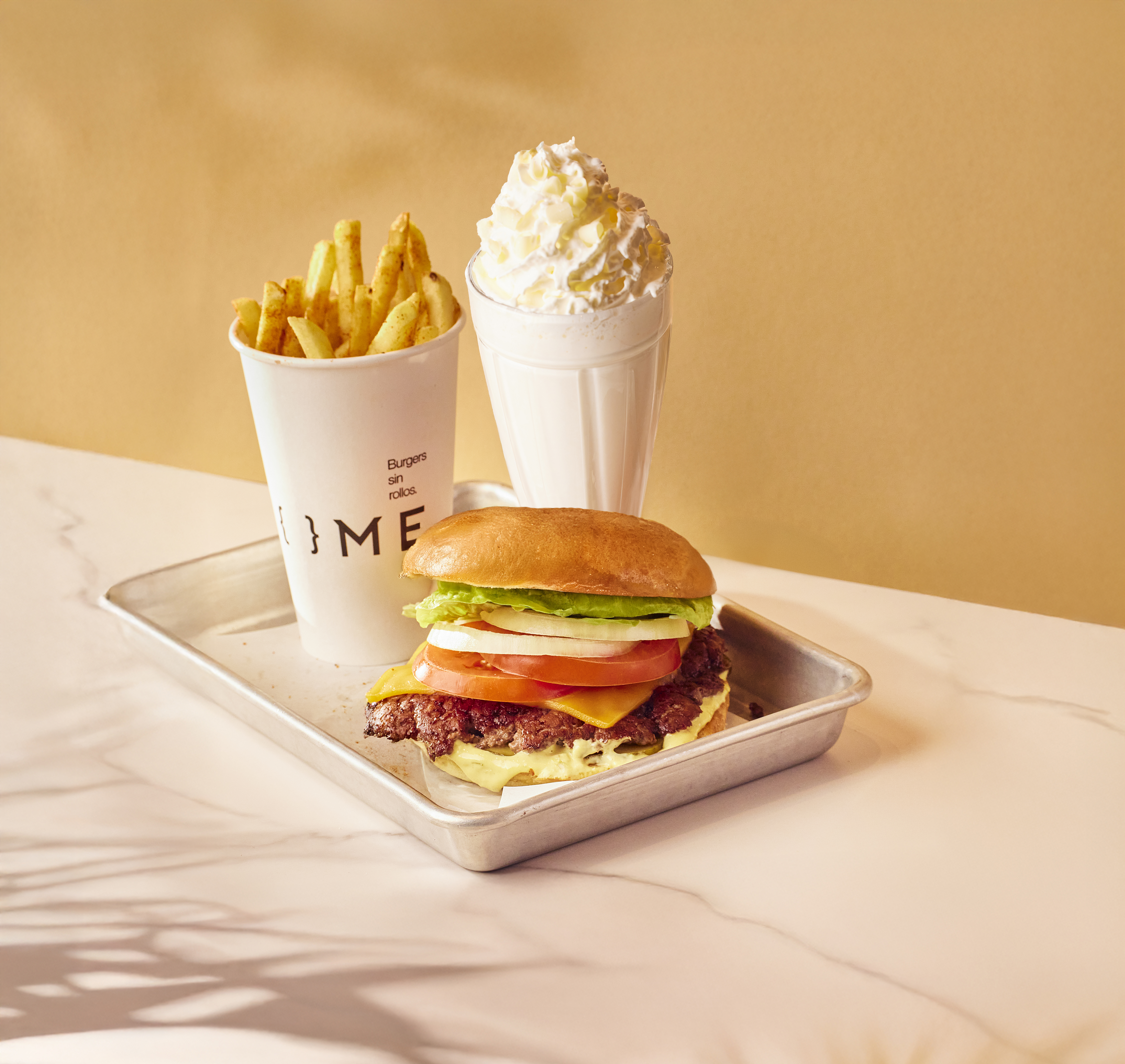 Menú Cheesburger & Shake