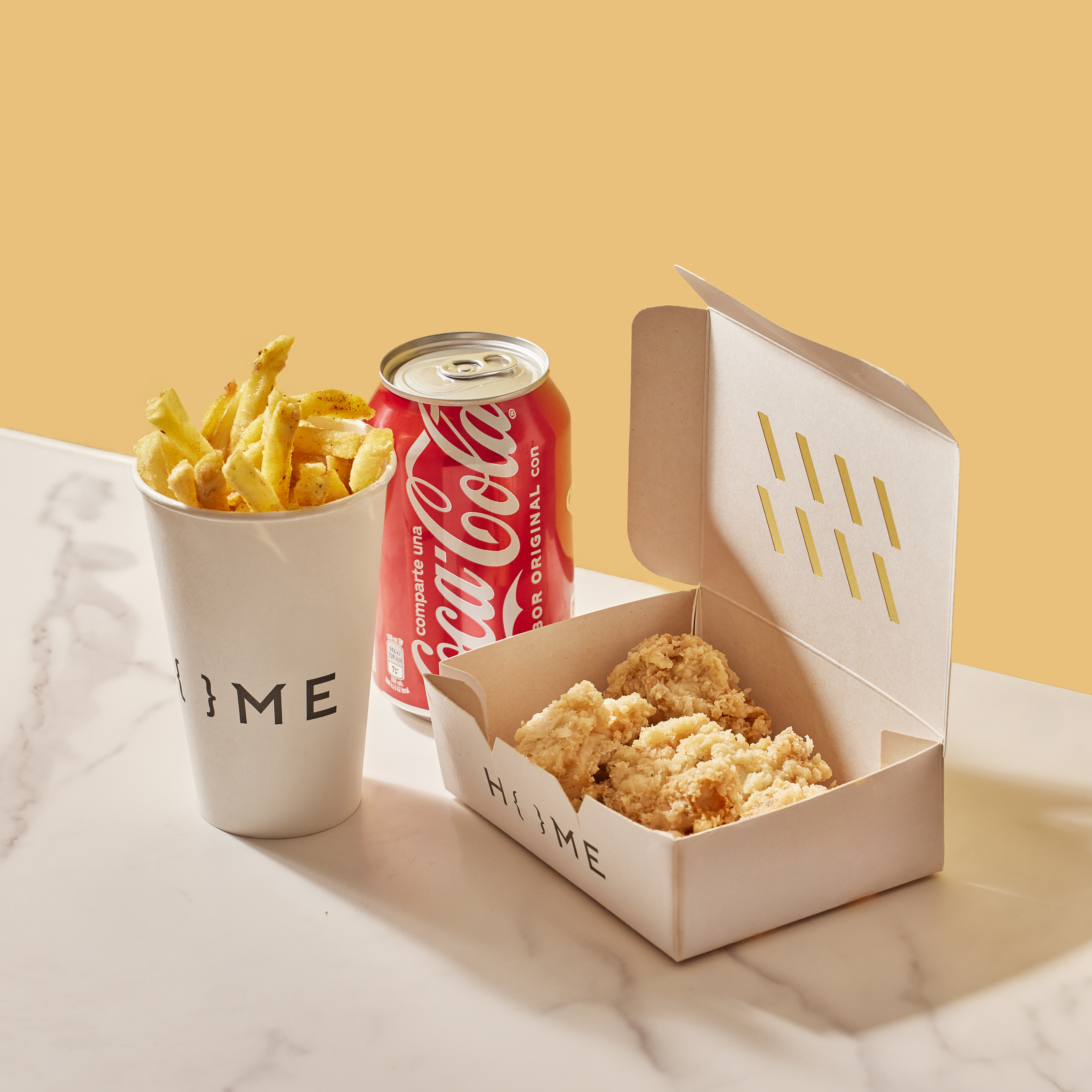 Menú Chicken Bites, Patatas & Bebida