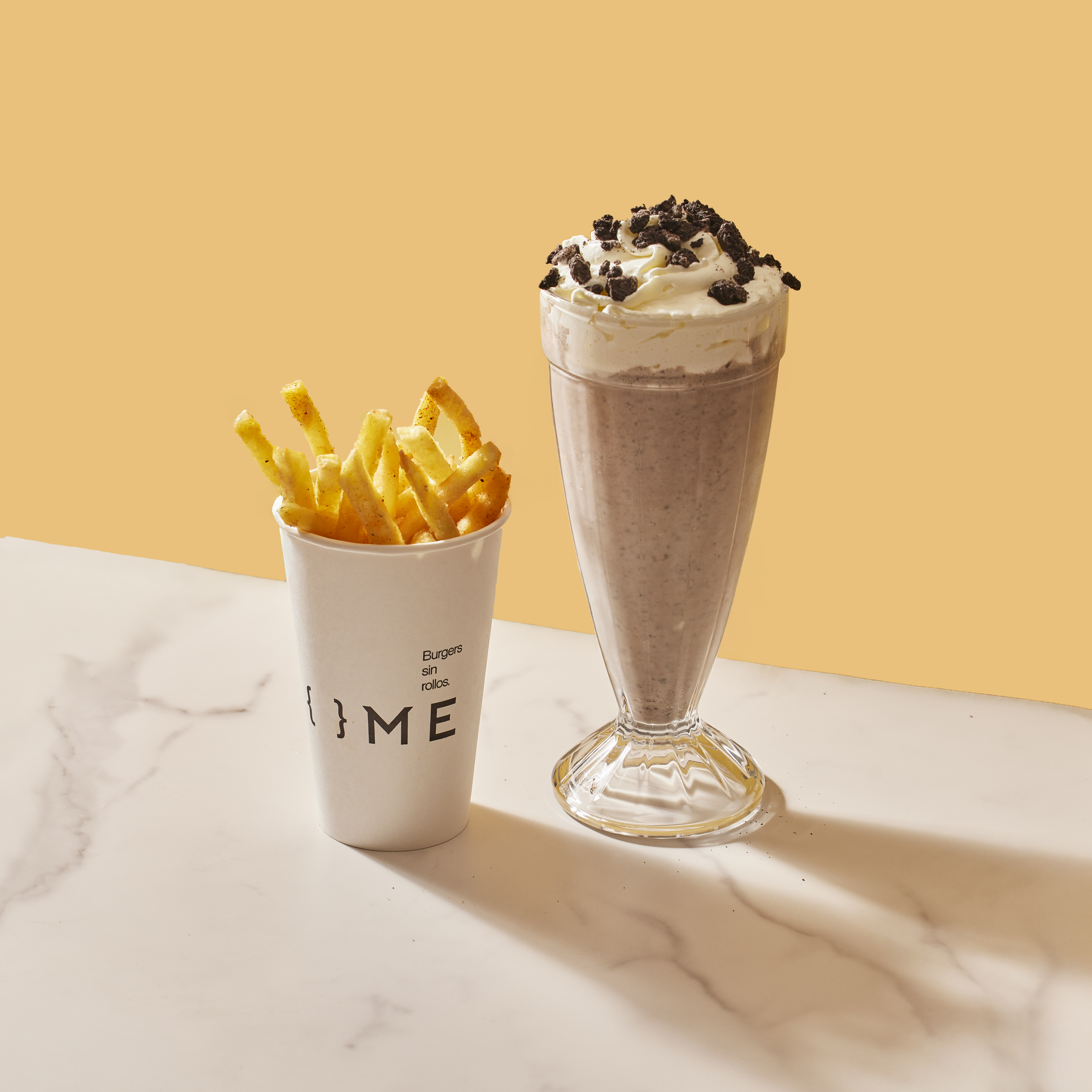 Menú Patatas & Milshake
